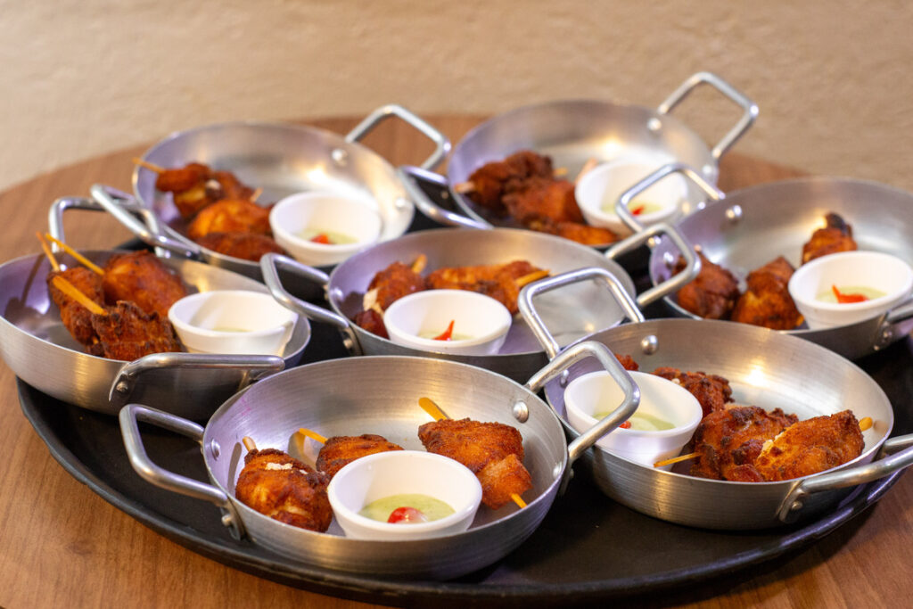 Espetinho de Frango ao Molho Madeira