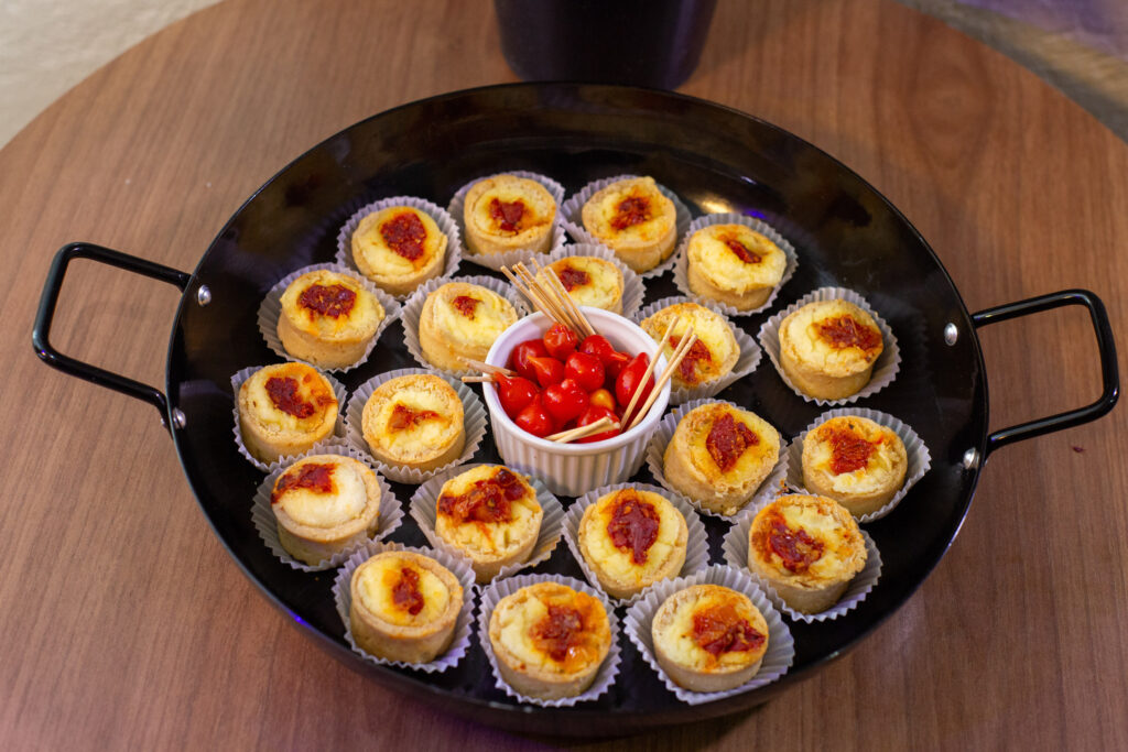 Quiche de tomate seco