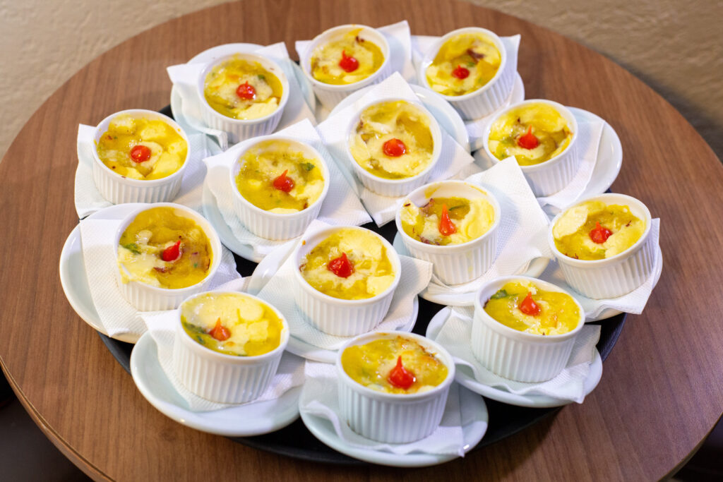 Escondidinho de mandioca com carne seca