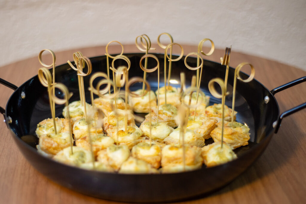 Vol au vent de gorgonzola