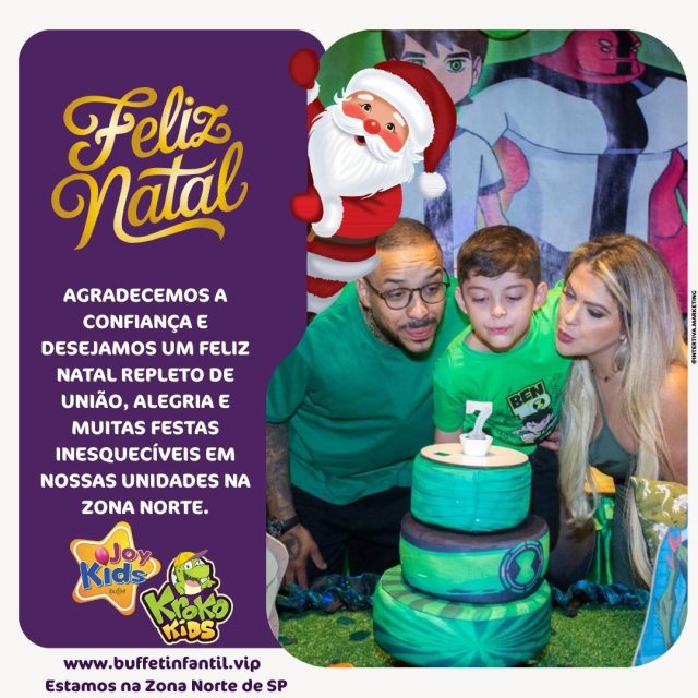 Que o espírito natalino encha sua vida de esperança e felicidade. Boas festas e muito sucesso!