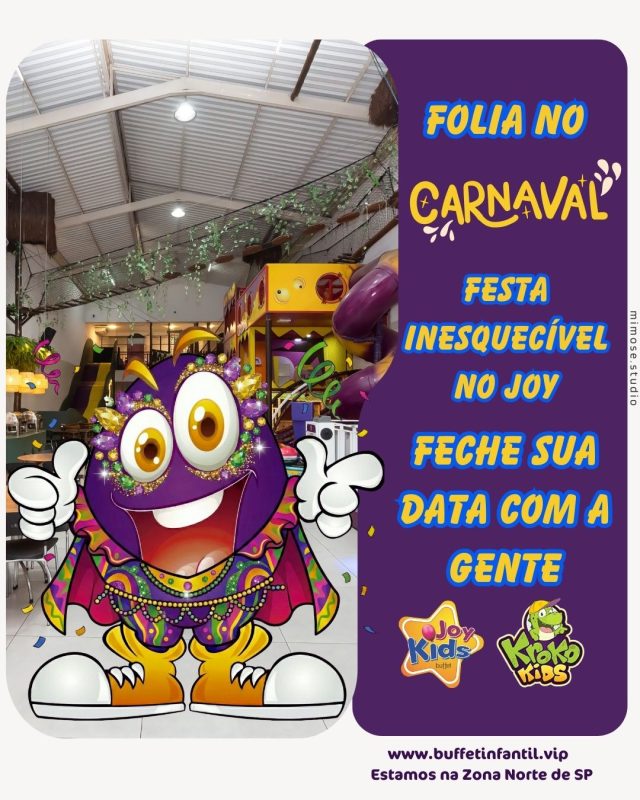 Comemore o próximo aniversário do seu filho no Joy Kids Buffet, a rede de buffets infantis mais bem avaliada da Zona Norte de São Paulo, com festas completas, seguras e cheias de diversão do jeitinho que as crianças sonham. Aqui você encontra estrutura ampla, muitas atrações para todas as idades, cardápio delicioso e uma equipe preparada para cuidar de cada detalhe da sua festa infantil, para que você possa aproveitar cada abraço, cada sorriso e cada foto em família. Se você procura um buffet infantil na Zona Norte para fazer uma festa inesquecível, o Joy Kids Buffet é o lugar certo para transformar o aniversário em uma experiência mágica do início ao fim.

Quer saber valores, datas disponíveis e condições especiais para a sua festa no Joy Kids Buffet? Fale agora com a nossa equipe:
📞 WhatsApp Ataliba Leonel: (11) 96404-1687
💬 WhatsApp Joaquina Ramalho: (11) 93355-5109
🌐 Site oficial: www.buffetinfantil.vip

Salve este post, marque outros pais que estão organizando festa infantil e compartilhe com a família para já começar a planejar a próxima comemoração no Joy Kids Buffet.