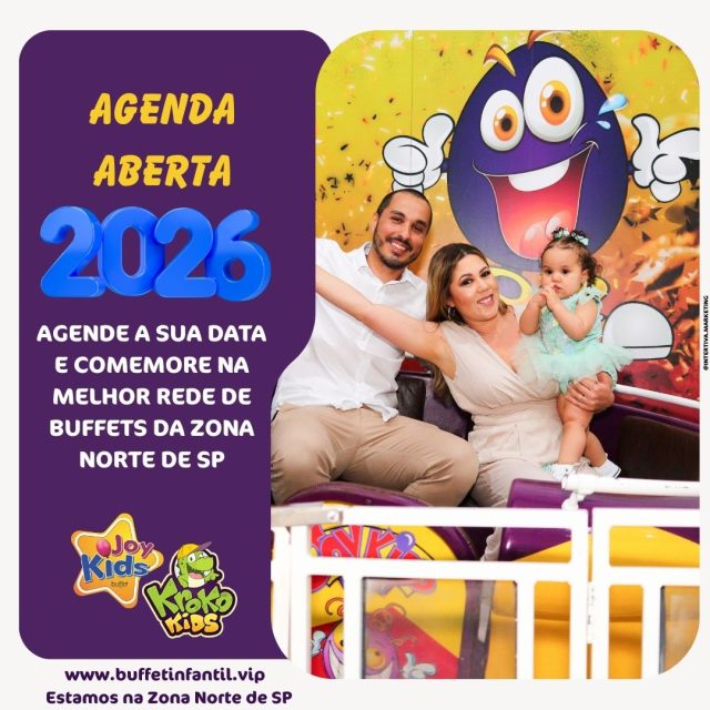 Reserve agora a sua data de 2026 e garanta a festa dos sonhos na melhor rede de buffets da Zona Norte de SP – chame no Direct e peça seu orçamento!

www.buffetinfantil.vip
